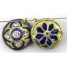 hanger rond 16mm blauw p.st