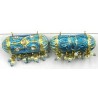 Hanger zeppelin 36mm turkoois p.st