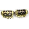 Hanger zeppelin 36mm donker amethist p.st