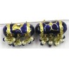 Hanger zeppelin 22mm blauw p.st