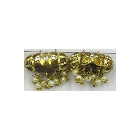 Hanger zeppelin 22mm goud p.st