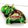 Hanger olifant groen p.st