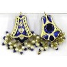 Hanger lier 28mm blauw p.st: 1,8