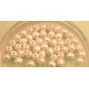 Facetkraal 3mm glanzend albast 50st.
