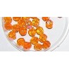 Facetkraal 5mm oranjerood AB 50st