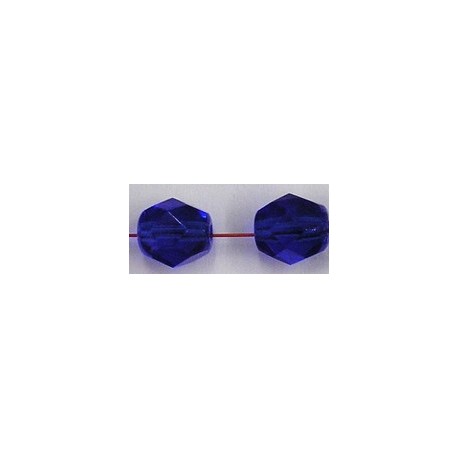 Facetkraal 8mm donkerblauw 25st