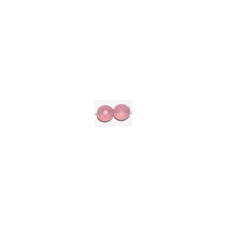 Facetkraal 14mm rose 5st