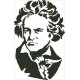 Borduurpakket Ludwig van Beethoven 31x40cm