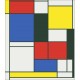 Borduurpakket mondriaan 25x22cm