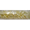 Gutermann parel schijfje 3x8mm creme ca 44st