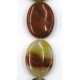 Edelsteen rode Aragonite ovaal 40x30mm p.st