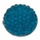 Kunststof cabouchon 13mm rond aqua 4st