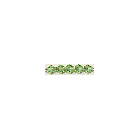 Facetkraal konisch 5mm groen 50st