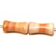 Glaskraal 15x7mm oranje/bruin gemelleerd 25st