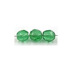 Facetkraal 8mm groen 50st