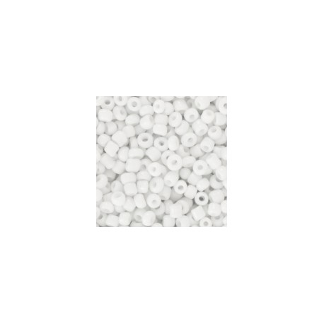 Rocailles 8/0 white 25gr