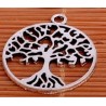 Bedel Tree of Life 25mm zilverkl.