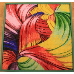 Borduurpakket spiral 33x33cm