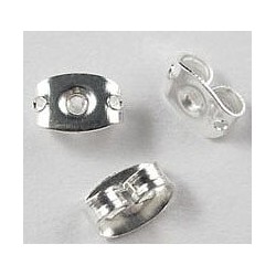 Oorstopper 925 zilver 10st.