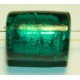 Glaskraal ton ca 22mm turkoois p.st