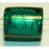 Glaskraal ton ca 22mm turkoois p.st
