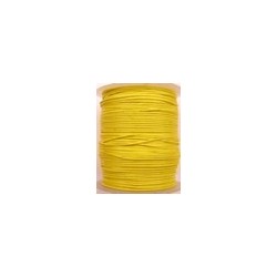 Waxcord 0,5mm geel 5meter