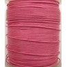 Waxcord 1mm donker licht rose 5meter