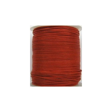 Waxcord 0,5mm donker rood 5meter