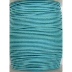 Waxcord 0,5mm licht turkoois 5meter