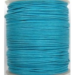 Waxcord 0,5mm turkoois 5meter