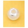 Parels 3 mm rond sneeuwwit 100 st