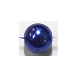 Glasparel 12mm blauw streng ca 70st.