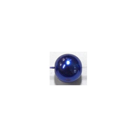 Glasparel 12mm blauw streng ca 70st.