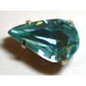 Opnaaidruppel 13mm kristal aquamarijn p.st