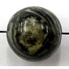 natuursteen rond 12mm wit/blauw 3st