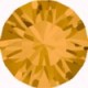 Swarovski simili 3mm topaasbruin silverback per 10