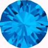 Swarovski simili 3mm saffierblauw zilverb. per 10