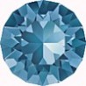 Swarovski simili 3mm montanablauw goldb. per 10