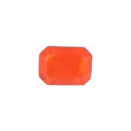 achthoek oranje 18x13mm kunststof 2 stuks