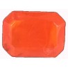 achthoek oranje 18x13mm kunststof 2 stuks