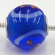 Pandorastyle kr. verz. 3mm gat 15mm rond tr.blauw/