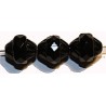 Vintage kraal 11mm met facetband 10st