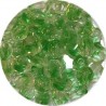 Facetkraal 6mm transparant / groen 50st.