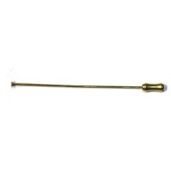 Sierspeld 8cm goudkl. met naalddop