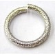 Rhodium ring 20mm zilverkl. p.st
