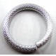 Rhodium ring 28mm bewerkt 2st