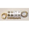 Draaisluiting 4x14mm zilverkl. 2st