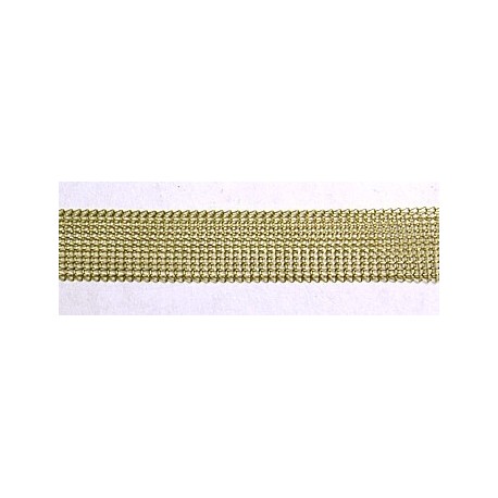 Mesh-wire olijfgroen 12mm breed per meter