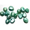 Zoetwaterparels turkoois 4-5mm ca 100st