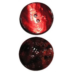 Schelphanger 25mm rond rood 5st